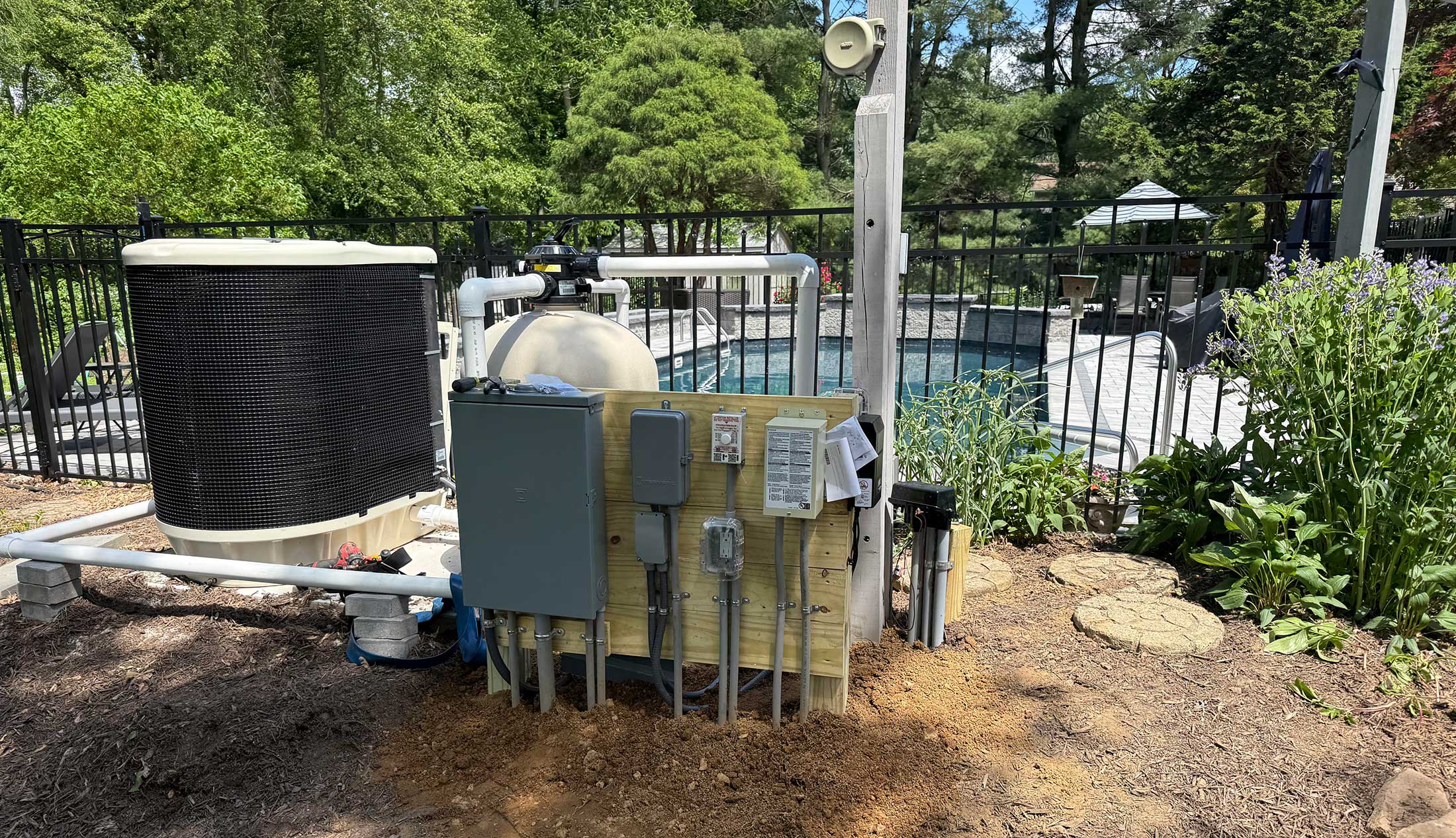 pool electric panel in New Jersey